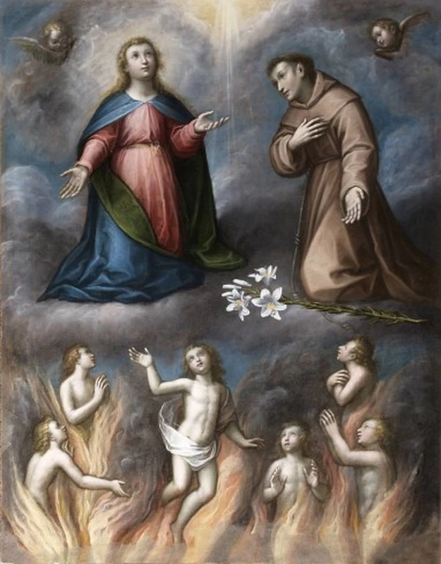  31-Orsola Caccia-Madonna del Suffragio e Sant'Antonio da Padova 
